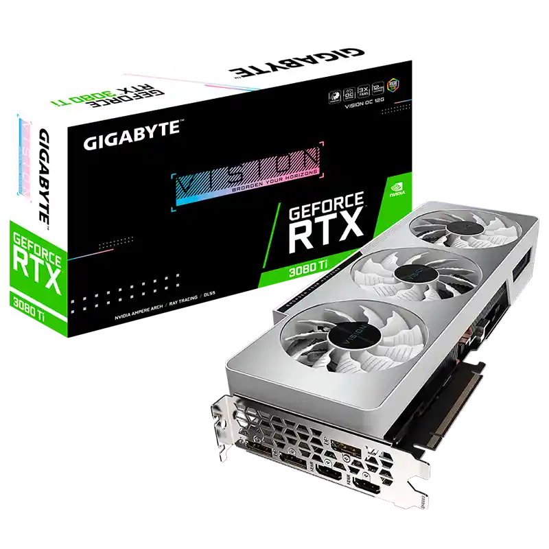 Gigabyte Tarjeta De Videogeforce Rtx 3080 Ti Vision Oc 12Gb