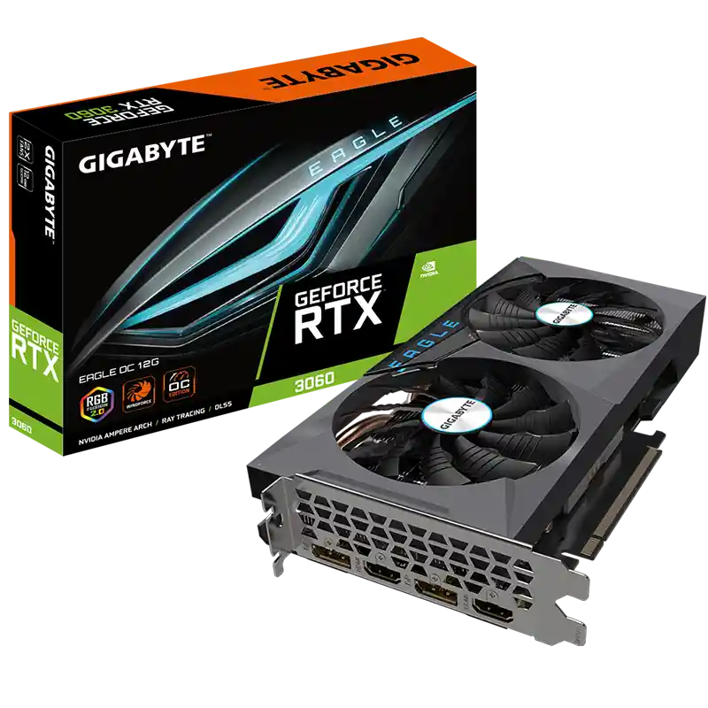 Gigabyte Tarjeta De Videogeforce Rtx 3060 Eagle Oc 12G