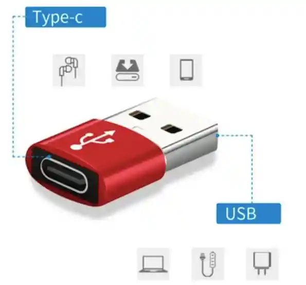 Adaptador Tipo C A Usb