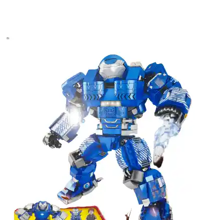 Armable Hulk Buster Azul / 1.209 Piezas.