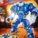 Armable Hulk Buster Azul / 1.209 Piezas.