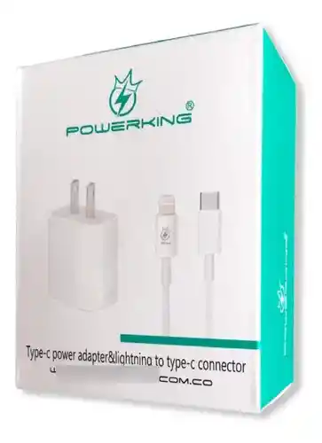 Cargador Carga Rápida Iphone 20w Cubo Tipo C