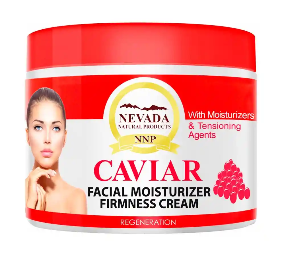 Nevada Crema Facial Caviar Hidratante Y Reafirmante Protección Uvb Y Uva Con Vitamina E 283 G