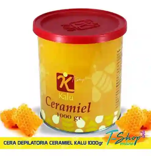 Cera Depilatoria Kalú 1000gr Ceramiel Kilo