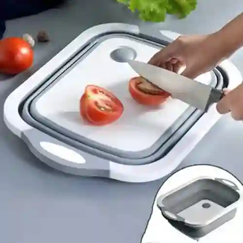 Tabla De Cocina Para Picar Cortar Plegable Multifuncional