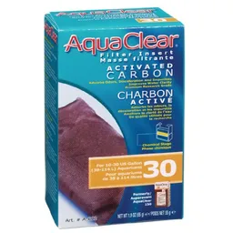 Inserto De Filtro De Carbón Activo Aquaclear 30 55 Gr