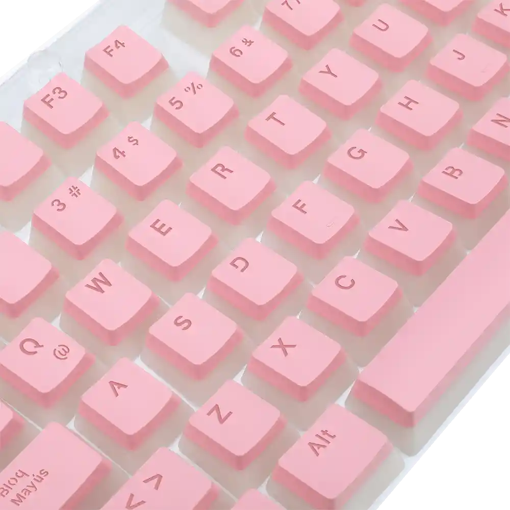 Redragon Keycaps Para Teclado Mecanico A130 Scarab Pink