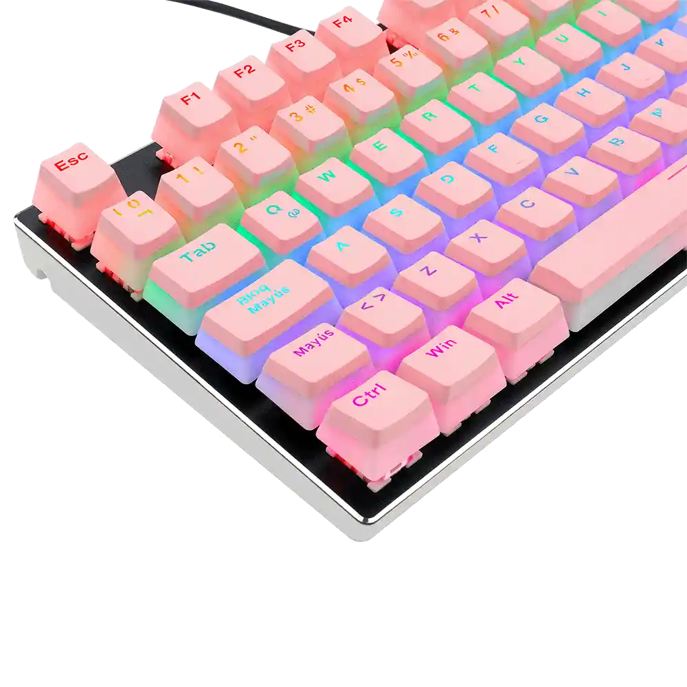 Redragon Keycaps Para Teclado Mecanico A130 Scarab Pink