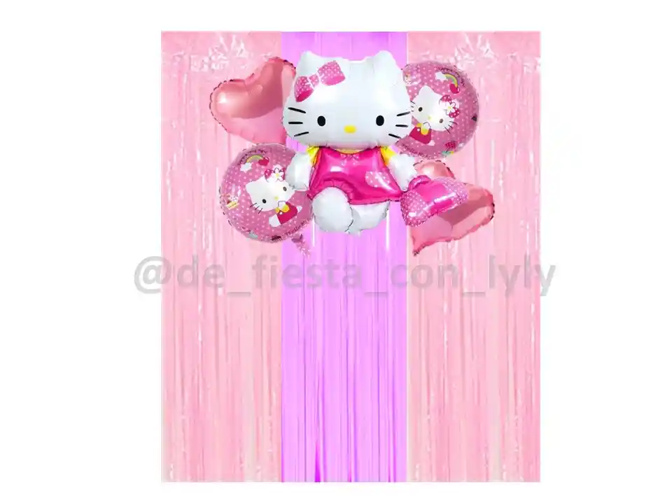 Kit Decoración Fiesta Hello Kitty