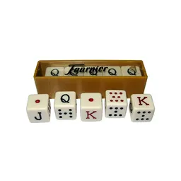 Juego De Mesa Dados De Poker En Caja