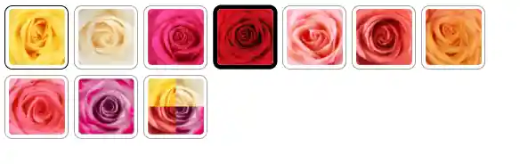 Bouquet Roana Color Rojo X 18 Rosas