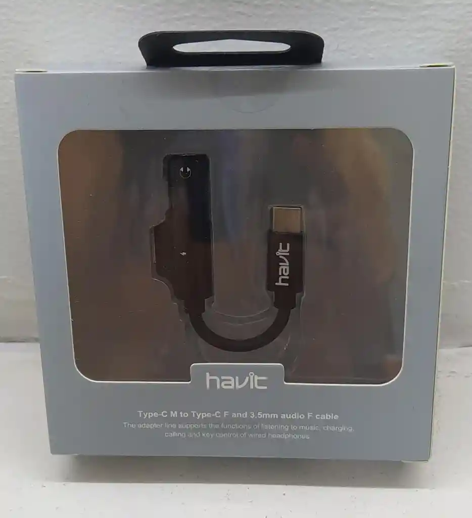Adaptador De Audio Carga A Tipo C