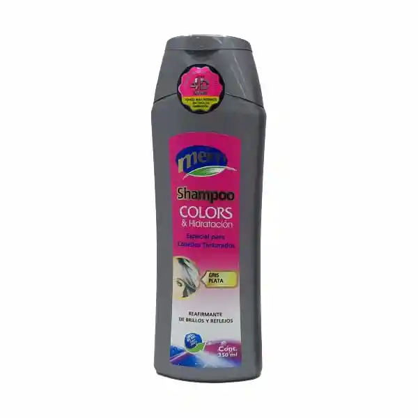 Shampoo Color Gris Plata 350ml Meicy