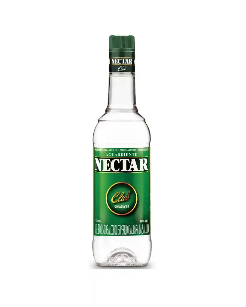  Aguardiente Nectar Club 750 Ml 