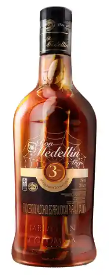 Ron Medellin 3 Años 750 Ml