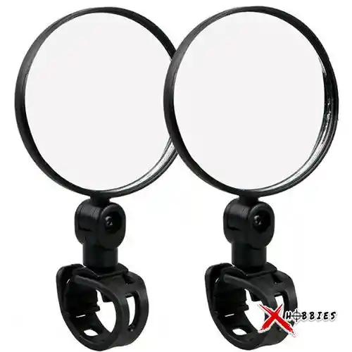 Espejo Retrovisor Giratorio Universal Para Bicicleta X2