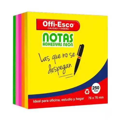 Notas Adhesivas 76x76 Offi-esco