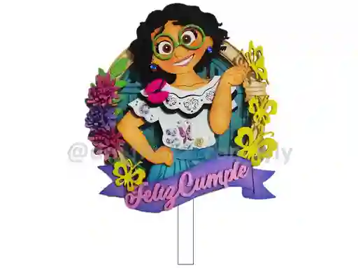 Topper Encanto - Para Pastel - Ponqué O Simplemente Decorativo