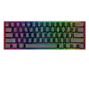 Teclado Gamer Redragon Dragonborn K630 Qwerty Switchs Red Inglés Us Color Negro Con Luz Rgb