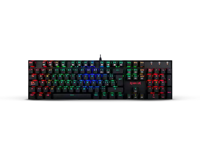 Keyboard / Teclado Gamer - K551-sp Mitra Rgb Mecánico – Redragon