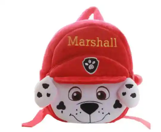 Bolso Maleta Morral Paw Patrol Patrulla Canina Para Niños Marshall