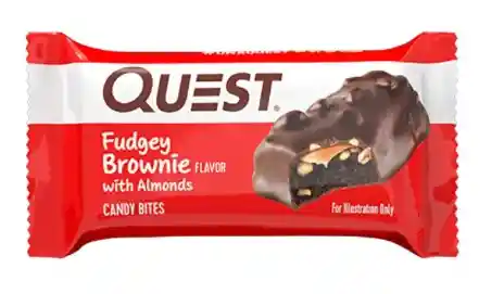 Galleta 21 Gr (quest) Fudgey Brownie Whit Almonds