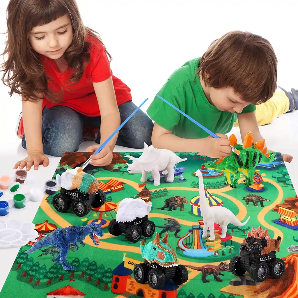 Kit De Pintura De Dinosaurio, Manualidades, Niños