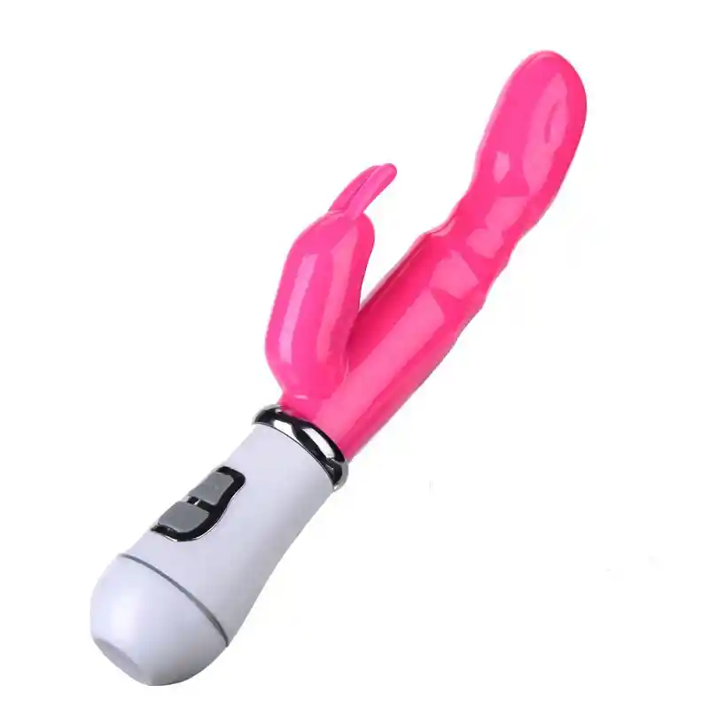 Vibrador Doble Estimulacion Punto G Y Clitoris G Point Rabbit