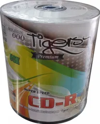 Torre Cd-r Tiger 700mb X100 Unidades