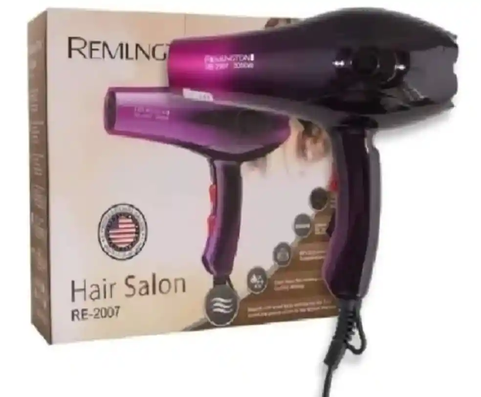 Secador De Pelo Remlngton 3000w Alisador De Cabello