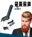 Plancha Barba Cepillo Alisador Cabello Hombre 4 En 1 Peine