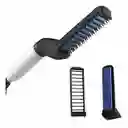 Plancha Barba Cepillo Alisador Cabello Hombre 4 En 1 Peine