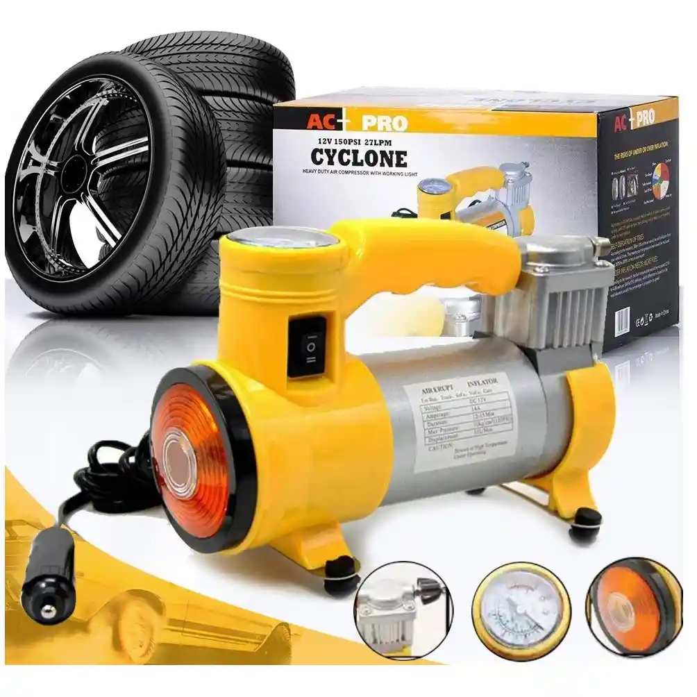 Compresor De Aire Electrónica Bomba De Inflador 12v 300 Psi