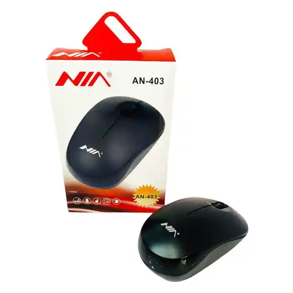 Nia Mouse Inalambricoconexion Usb An-403