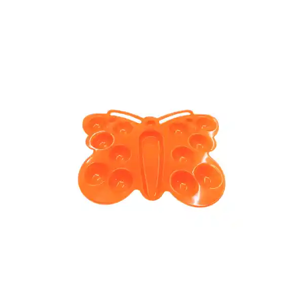 Paleta Para Mezclar Figura Mariposa