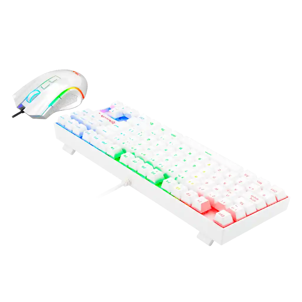 Griffin Kit Gamer K552Rgb-Ba-W-Sp Blanco Kumara K552 -M607