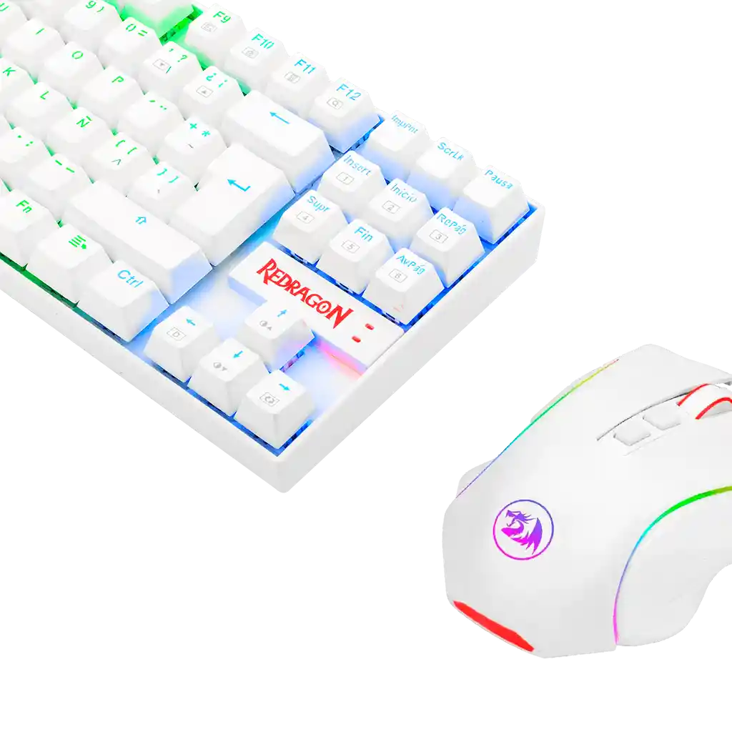 Griffin Kit Gamer K552Rgb-Ba-W-Sp Blanco Kumara K552 -M607