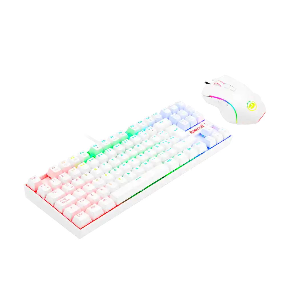 Griffin Kit Gamer K552Rgb-Ba-W-Sp Blanco Kumara K552 -M607