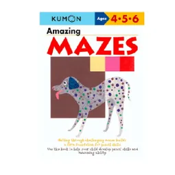 Libro Para Niños Kumon Juego De Laberintos