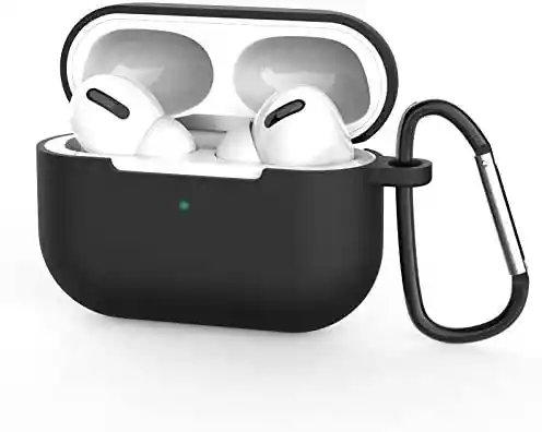 Estuche En Silicona Airpods Pro Negro