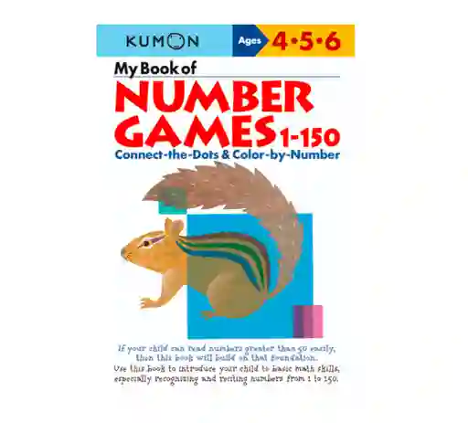 Kumon Libro Matemáticas Niños Número 1 Al 150