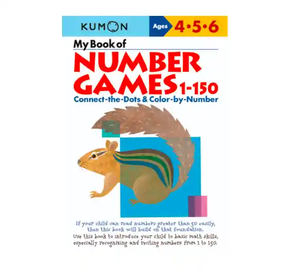 Kumon Libro Matemáticas Niños Número 1 Al 150