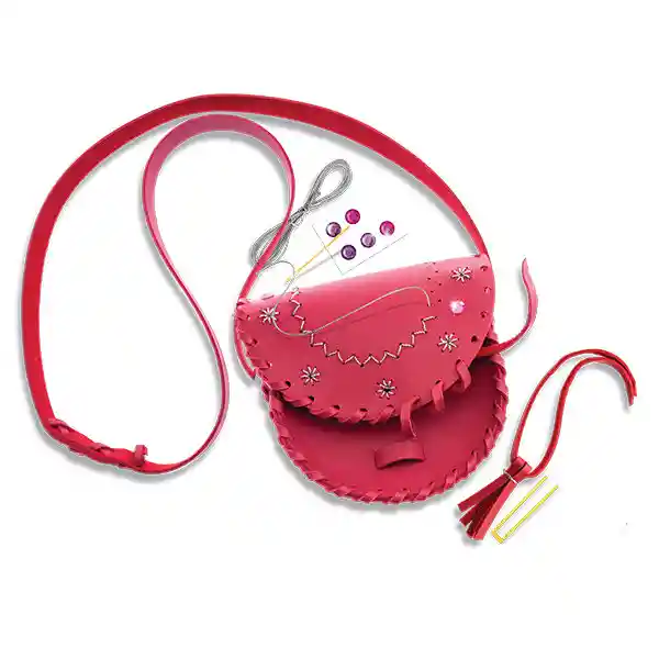 Bolso Para Niñas Set De Manualidades Hilos Y Agujas