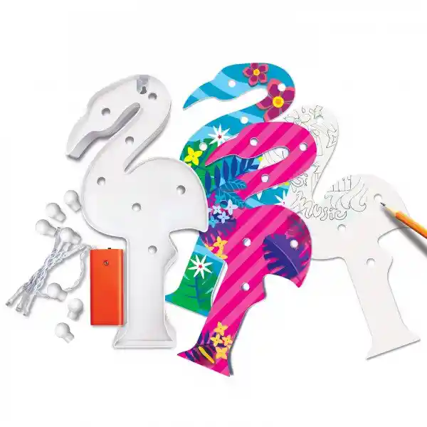 Lámpara De Escritorio Flamingo Para Decorar Niñas