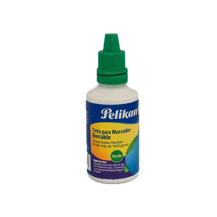 Pelikan Tinta Para Marcador Borrable30 Ml Verde