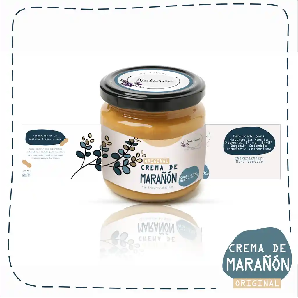 Mantequilla De Marañón 210g