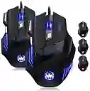 Nuevo Mouse Gamer Zelotes 7 Botones 7200 Dpi T80