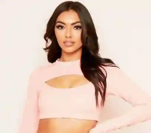 Crop Top Pia Palo Rosa