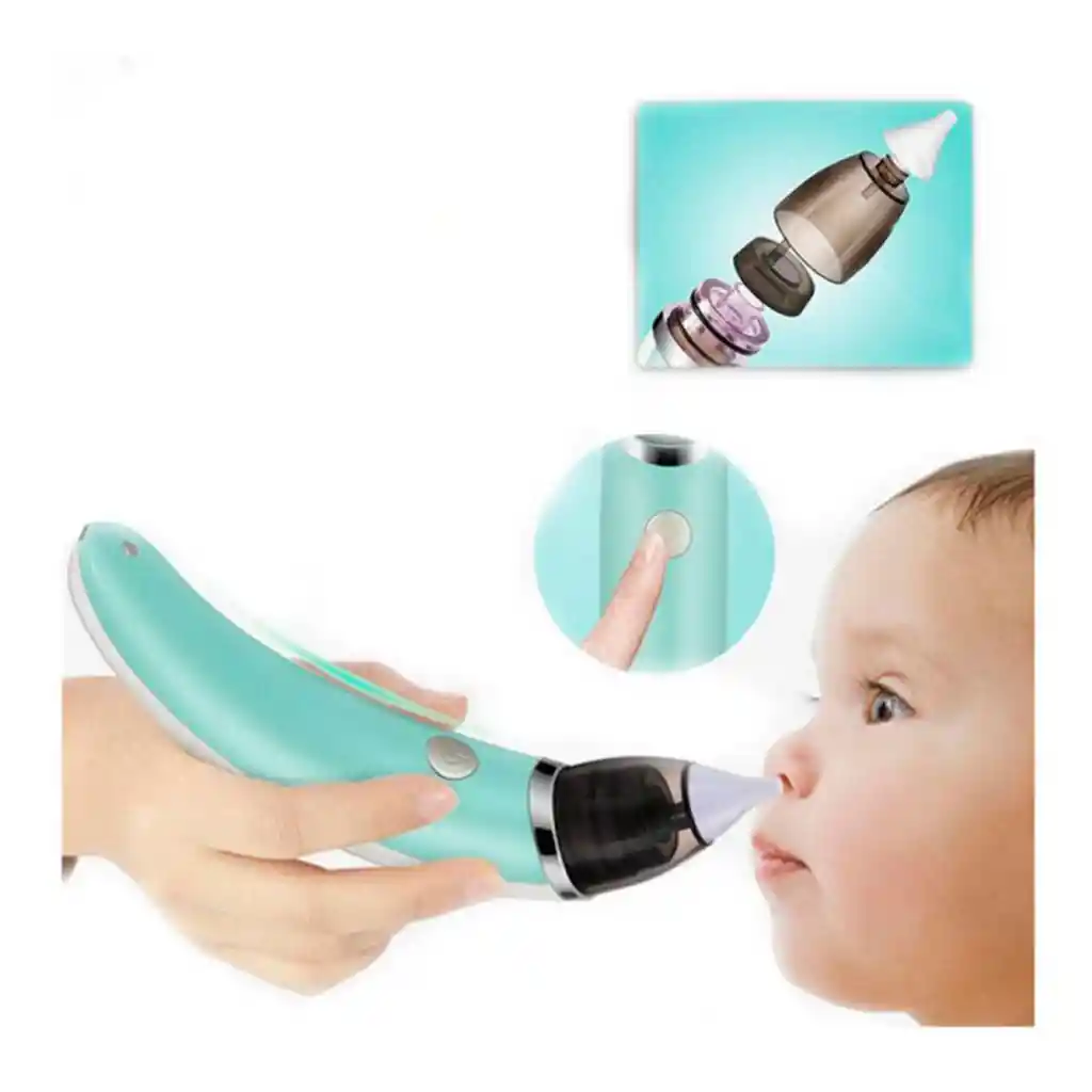 Aspirador Nasal Para Bebes, Saca Mocos, Extractor Eléctrico