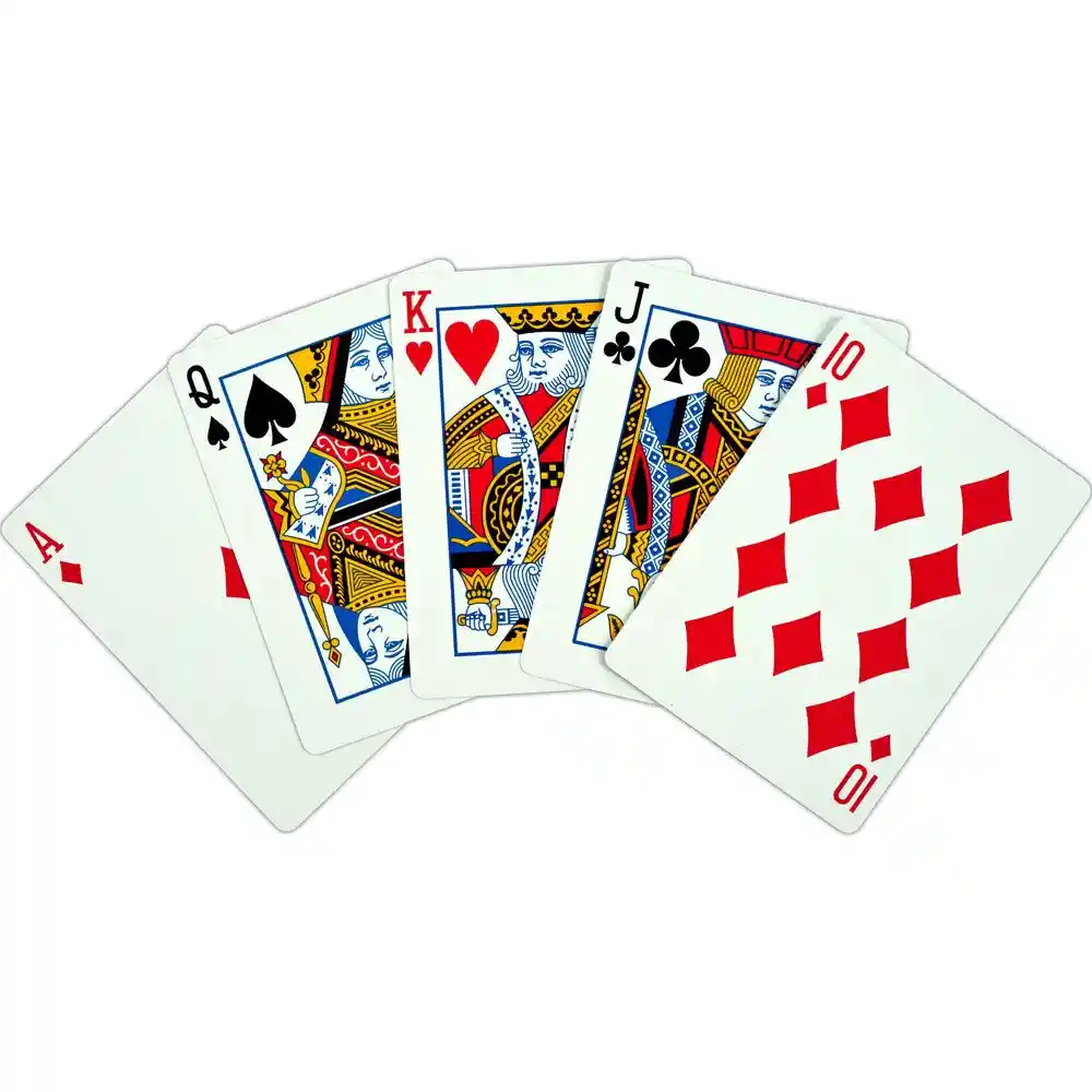 2 Baraja Cartas Poker Naipe Juego De Mesa Vegas Style 100% Plástico